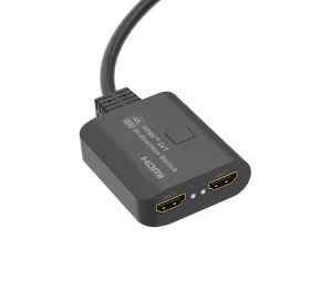 PremiumCord HDMI 2.0 Switch 4K@60Hz, 4:4:4 obousměrný 2-1 nebo 1-2 - obrázek 4