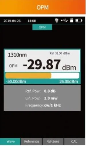 PRO MINI OTDR Fiber Optic Reflectometer 980REV - obrázek 6