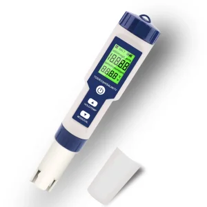 W-Star Tester vody 5v1 EZ9909SP na pH, vodivost, TDS a salinitu pro bazény, studny