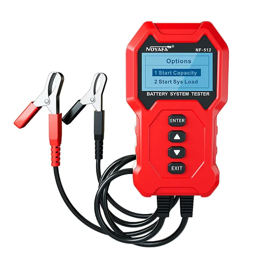 W-Star Tester baterií WSNF512, 12V, zátěžový Test, min a pracovní V, odpor baterie