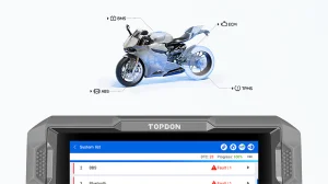 TOPDON diagnostické zařízení UltraDiag Moto/RAM 2GB/10000mAh/Android/12V DC/4jádrový procesor - obrázek 6