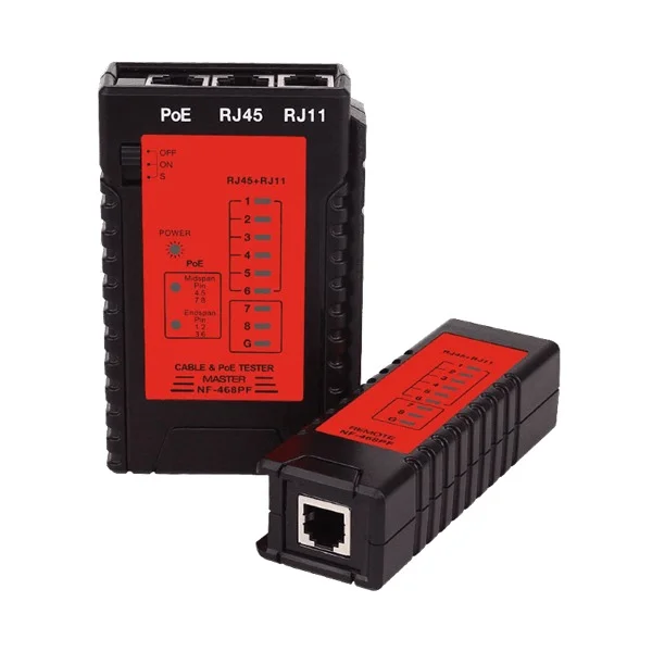 W-Star Tester WSNF468PF, tester POE napájení dle 802.3af