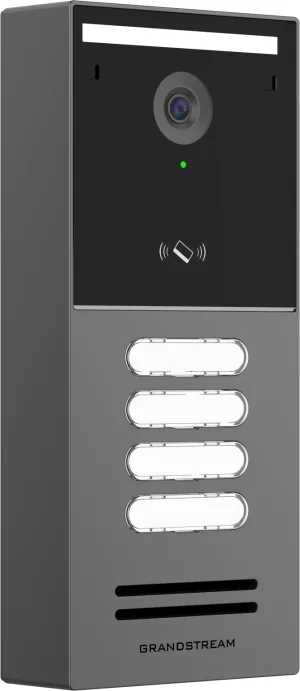 Grandstream GDS3726Q dveřní video interkom,4x tlačítko, IC a ID karty, NFC, Bluetooth, IP66, IK10 - obrázek 3