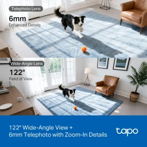 TP-LINK Tapo C245D Bezpečnostní kamera s duálním objektivem - obrázek 7