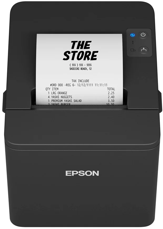 Epson TM-T20IV (101): USB + Serial, PS, Blk, EU