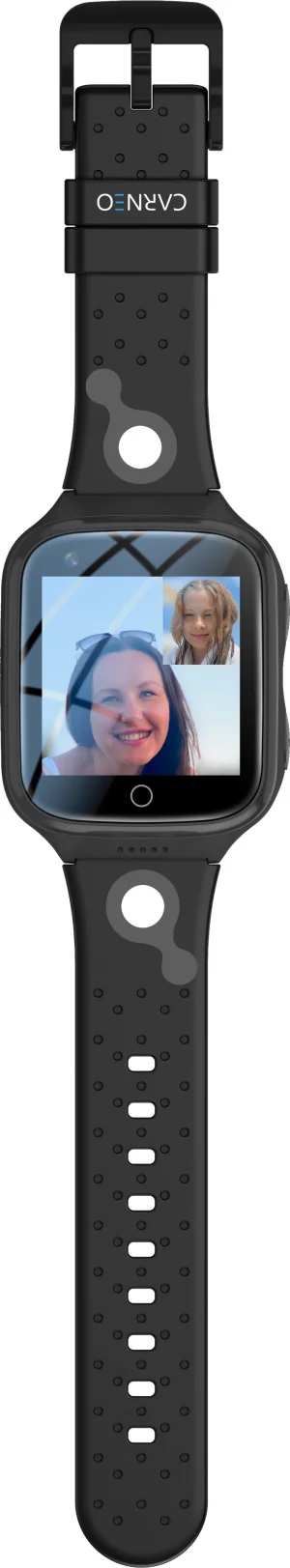 CARNEO GuardKid+ 4G chytré hodinky Platinum Black - obrázek 2