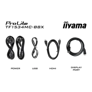 15" iiyama TF1534MC-B8X: TN,XGA,10P,IP65 - obrázek 11