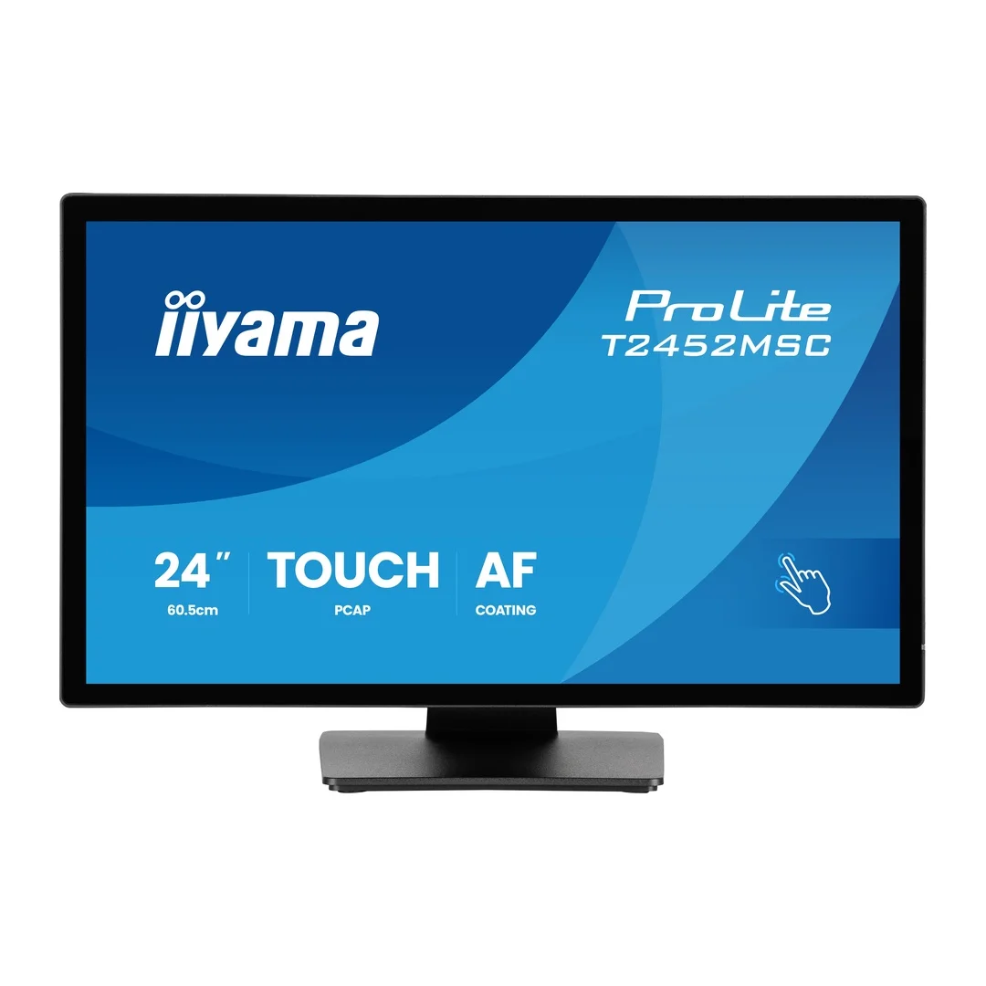 24" LCD iiyama T2452MSC-B2-IPS,FHD,10P
