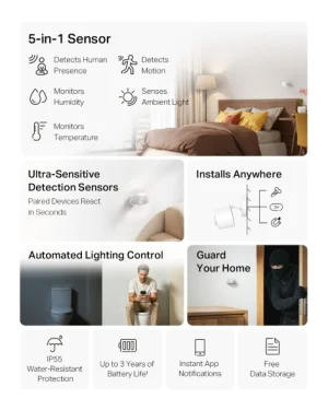 Tapo T150 Smart Human Presence sensor - obrázek 12
