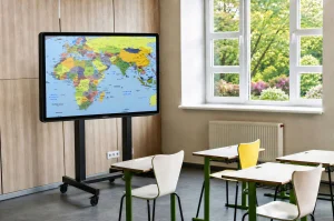 Vogel's TL 1500 pojízdný podlahový lift pro TV 43-98", 120kg, střed TV 1091-1741mm, VESA max 800x600 - obrázek 4