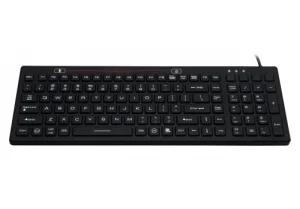 SK312 – Průmyslová silikonová antibakteriální klávesnice, CZ, USB, IP68