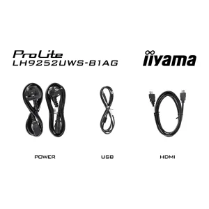 92" iiyama LH9252UWS-B1AG:VA,5K,24/7 - obrázek 11