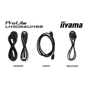 50" iiyama LH5066UHSB-B1AG:VA,4K UHD,IPX5,DP-out - obrázek 13