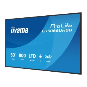 50" iiyama LH5066UHSB-B1AG:VA,4K UHD,IPX5,DP-out - obrázek 7