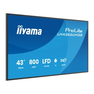 43" iiyama LH4366UHSB-B1AG:4K UHD,VA,IPX5,DP-out - obrázek 9