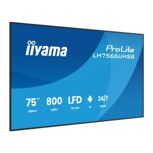 75" iiyama LH7566UHSB-B1AG:VA,4K UHD,IPX5,DP-out - obrázek 8