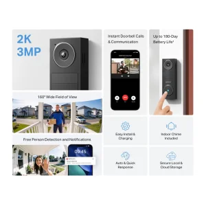 Mercusys MD210 Battery Video Doorbell - obrázek 3