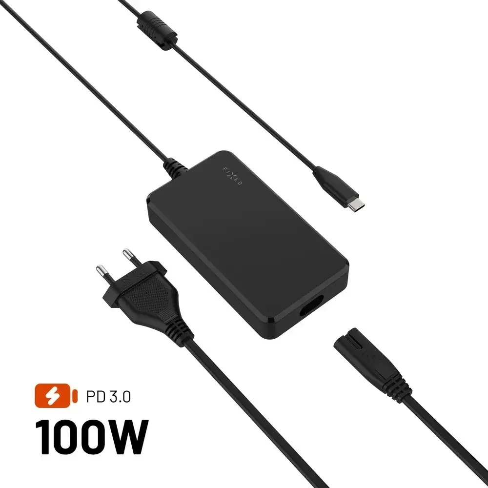 FIXED GaN adaptér USB-C PD3.0 100W notebooky