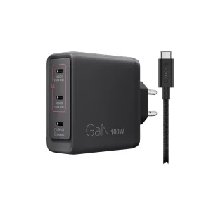 Lenovo USB-C 100W GaN nabíječ, více portů - obrázek 6