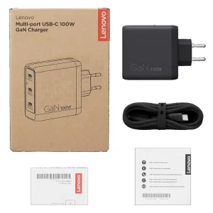 Lenovo USB-C 100W GaN nabíječ, více portů - obrázek 7