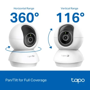 TP-LINK Tapo C250 bezpečnostní kamera Pan/Tilt - obrázek 4