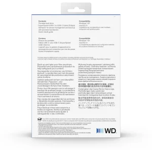 Ext. HDD WD My Passport USB-C 2TB, černý - obrázek 5