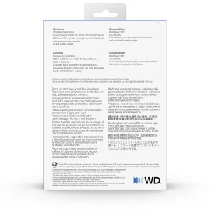 Ext. HDD WD My Passport USB-C 6TB, černý - obrázek 5