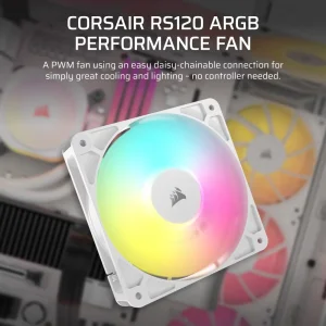 CORSAIR ventilátor RS120 ARGB, 120mm, W - obrázek 5