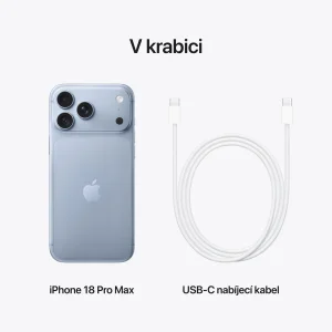 Apple iPhone 18 Pro Max 256GB modrá - obrázek 11