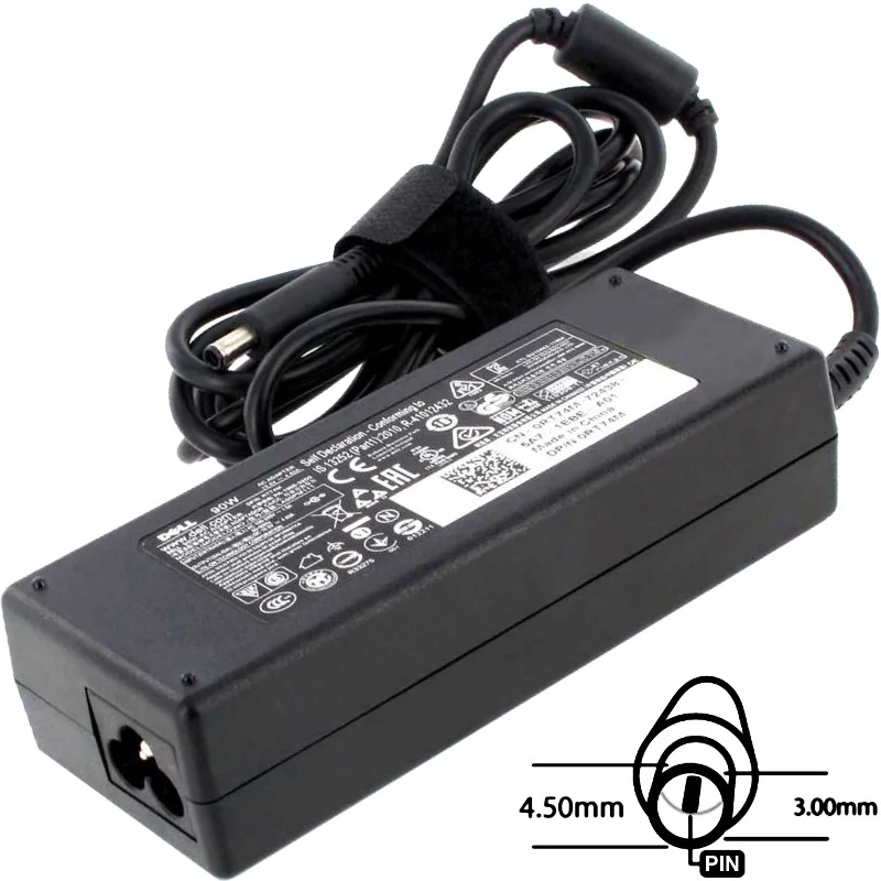 Napájecí adaptér DELL 90W 19,5V 4,5x3,0mm originál