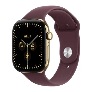 Apple Watch S12 Cell 42mm Zlatá/Burgundská