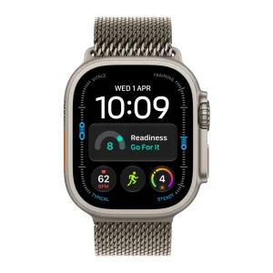 Apple Watch Ultra 4/49 Elegant Band přírodní titan - obrázek 2