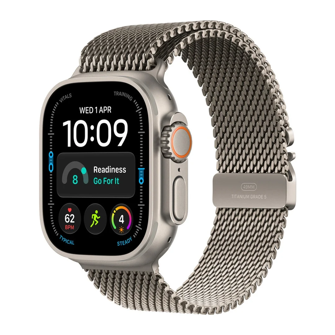 Apple Watch Ultra 4 49mm Titanium Milanská smyčka