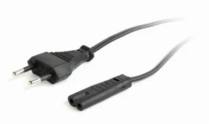 GEMBIRD Power Cord (C8) VDE 2pin 1.8m