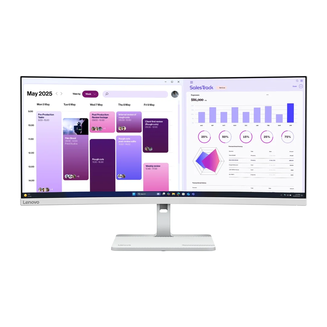 Lenovo L34W-4C 34" ultraširoký monitor UWQHD 120Hz