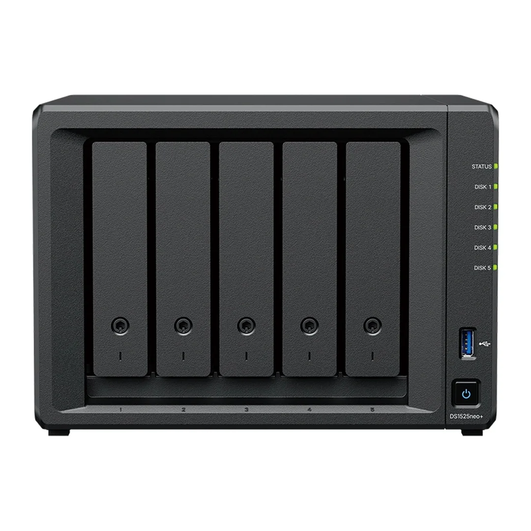Synology DS1525neo+ AMD Ryzen V1500B 4GB