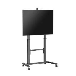 Vogel's ESSENTIAL T1041 pojízdný stojan pro TV 65-110", 100 kg, 120-170 cm, černý - obrázek 2