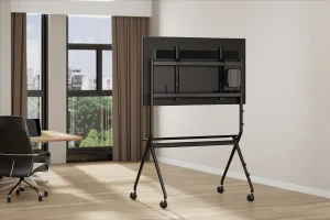 Vogel's ESSENTIAL T1021 pojízdný stojan pro TV 65-98", 120 kg, výška 154 cm, černý - obrázek 6
