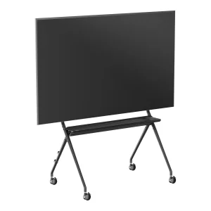 Vogel's ESSENTIAL T1021 pojízdný stojan pro TV 65-98", 120 kg, výška 154 cm, černý - obrázek 9
