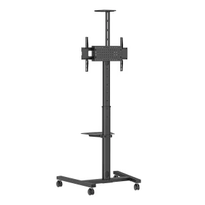 Vogel's ESSENTIAL T1031 pojízdný stojan pro TV 32-65", 50 kg, 122-172 cm, černý - obrázek 4