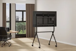 Vogel's ESSENTIAL T1011 pojízdný stojan pro TV 50-86", 80 kg, 141 cm, černý - obrázek 2