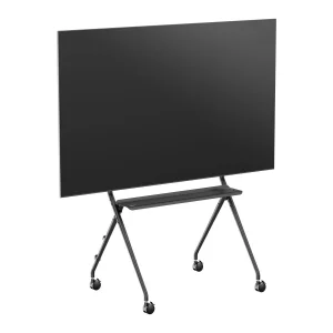 Vogel's ESSENTIAL T1011 pojízdný stojan pro TV 50-86", 80 kg, 141 cm, černý - obrázek 9