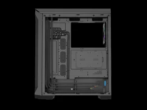Počítačová skříň Genesis IRID 505 ARGB V2/Midi Tower/Transpar./Černá - obrázek 2