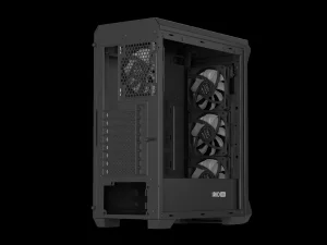Počítačová skříň Genesis IRID 505 ARGB V2/Midi Tower/Transpar./Černá - obrázek 4