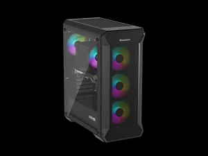 Počítačová skříň Genesis IRID 505 ARGB V2/Midi Tower/Transpar./Černá - obrázek 6