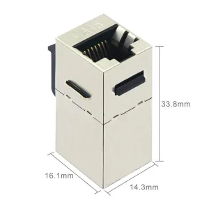 PremiumCord Propojka RJ45 Cat6 8/8 STP Keystone - obrázek 4