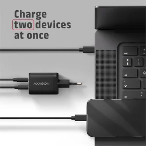 AXAGON ACU-PQ100, GaN nabíječka do sítě 100W, USB-A + USB-C, PD3.0/PPS/QC4+/SFC2.0/Apple, černá - obrázek 5