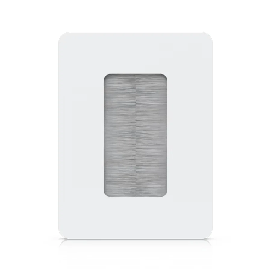 Ubiquiti UACC-WP-TH, Universal Paintable Passthrough Wall Plate, 2-Pack