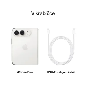 Apple iPhone Duo 1TB Nebesky bílá - obrázek 2