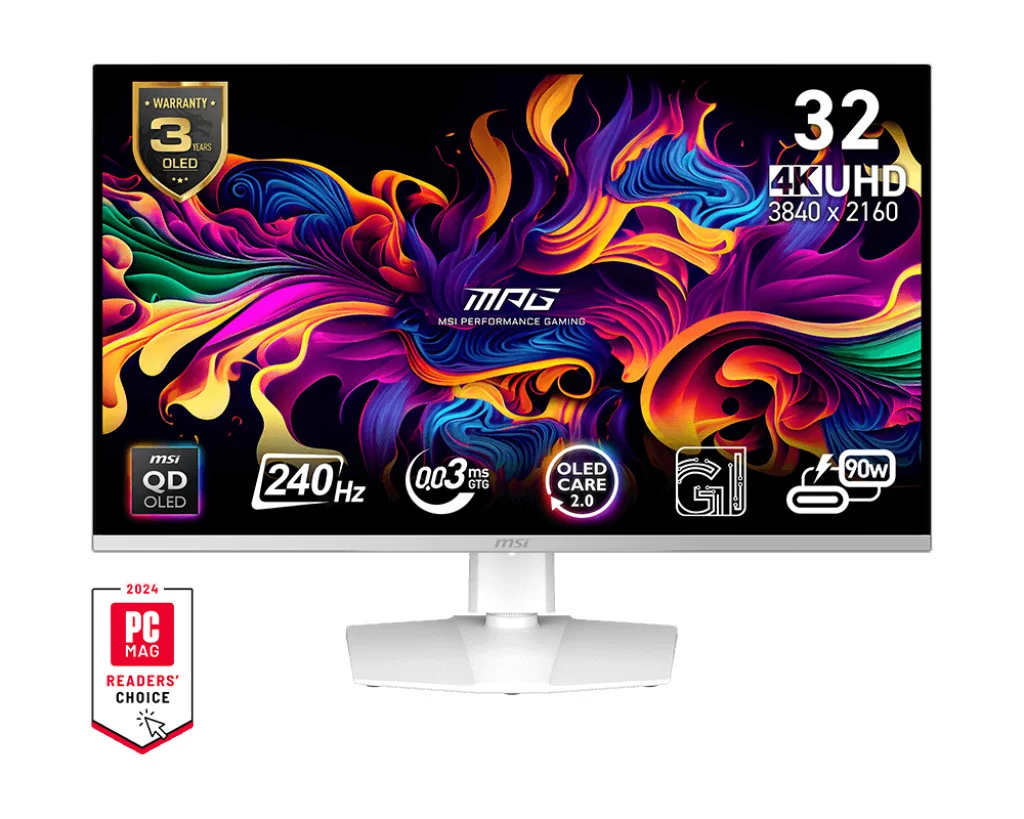 MSI MPG 321URXW 31,5" QD-OLED 4K 240Hz